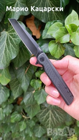 CRKT LCK+ Linerlock Blackout 3820 флипер нож танто, снимка 6 - Ножове - 37554972