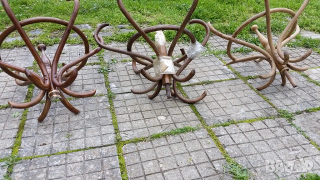    3 бр. корони от виенска закачалка, снимка 5 - Закачалки - 49881673