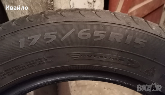 Продавам 2 броя зимни гуми 175.65.15 на 1 сезон дот 2022 Debica , снимка 3 - Гуми и джанти - 52889899