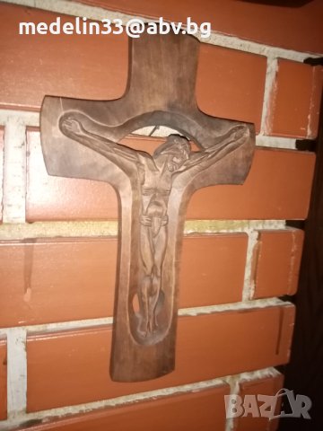 Винтидж сувенири, Германия. Кръст дърворезба, кутия медно инкрустирана и Jim Beam неръждаема 330 мл