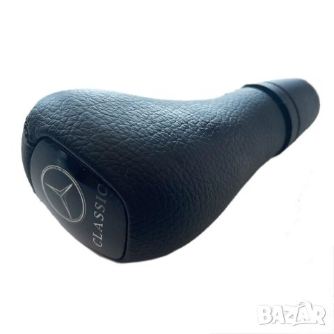 Топка за скоростен лост за Mercedes W202 W210 W220 CLASSIC C E S класа кожена, снимка 4 - Аксесоари и консумативи - 40482704