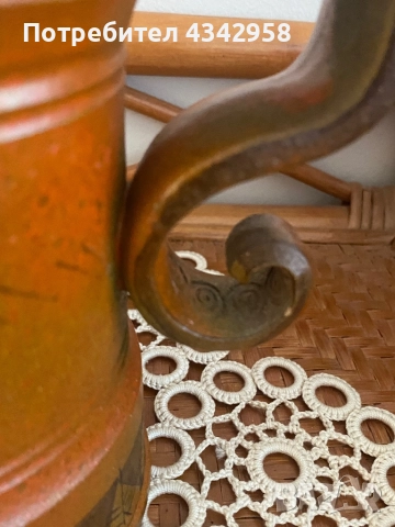 Vintage керамична гарафа « Garavelli Siena Majolica»., снимка 6 - Антикварни и старинни предмети - 51445962