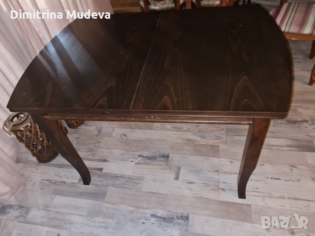 Дървена маса, снимка 1