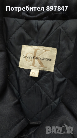 Мъжко яке Calvin Klein Jeans, снимка 3 - Якета - 44764158