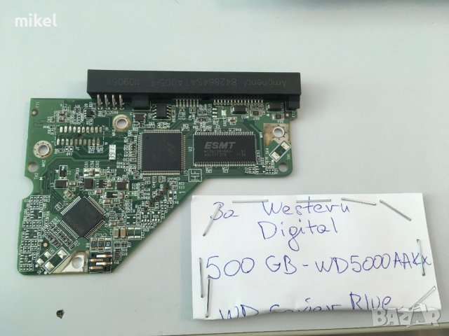 Western Digital 500gb controller 110905A, снимка 4 - Твърди дискове - 38511480