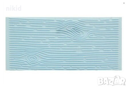 Кора дърво дървесина релеф текстура отпечатък пластмасова гъвкава за фондан торта украса декор 