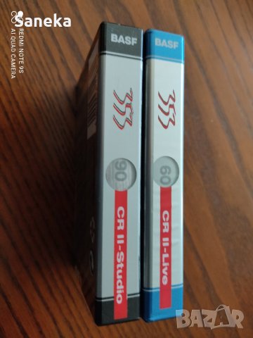 BASF  CR II - STUDIO 60,90, снимка 3 - Аудио касети - 40032367