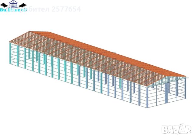 ЛИЗИНГ - Халета, Хале, Магазини, Магазин, Складове 900м2, снимка 3 - Строителни материали - 44145414