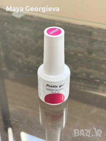 Гел лак Pretty gel, 15 ml, снимка 2 - Продукти за маникюр - 51453351