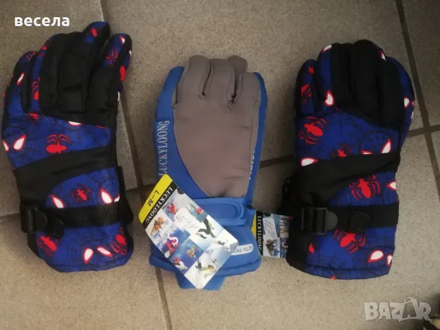 скиорски ръкавици ьа деца на 6,7,8,9,10,12години, снимка 1