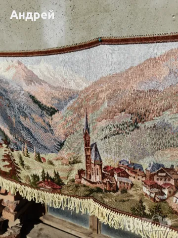 Старинен ковьор,покривка за стена #105, снимка 4 - Антикварни и старинни предмети - 48571594