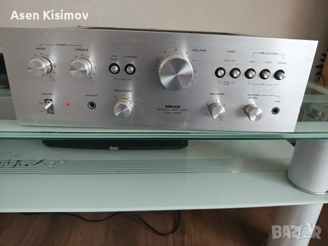Nikko Trm-650 винтидж , снимка 3 - Ресийвъри, усилватели, смесителни пултове - 55727676