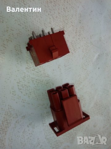 Съединители на фирма AMP с 6 контакта, снимка 7 - Друга електроника - 31086866