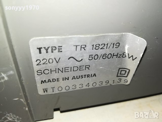 SCHNEIDER 0609231229L, снимка 4 - Радиокасетофони, транзистори - 42097527