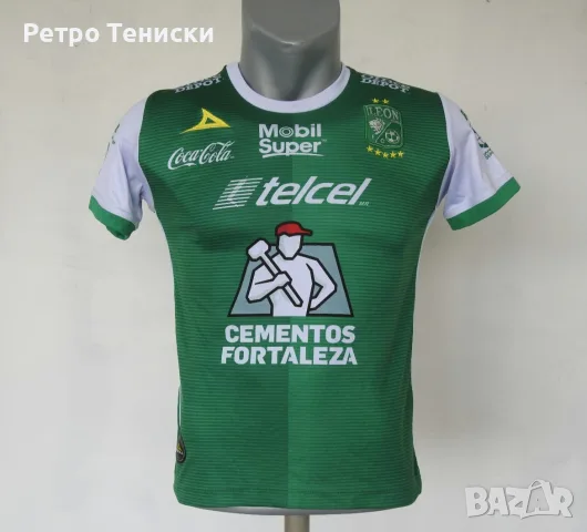 Тениска на Club Leon • домакински екип • León #31 • Pirma • зелено • размер XL • Деца