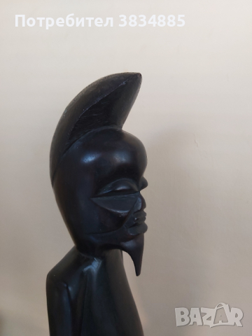 Фигура на монах от абаносово дърво , снимка 5 - Колекции - 44552909