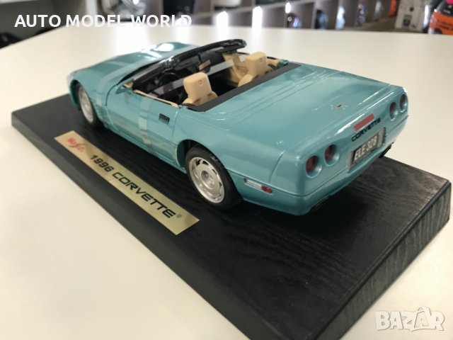 MAISTO метална колекционерска количка CHEVROLET CORVETTE 1997 1:18NEW, снимка 8 - Колекции - 39077226