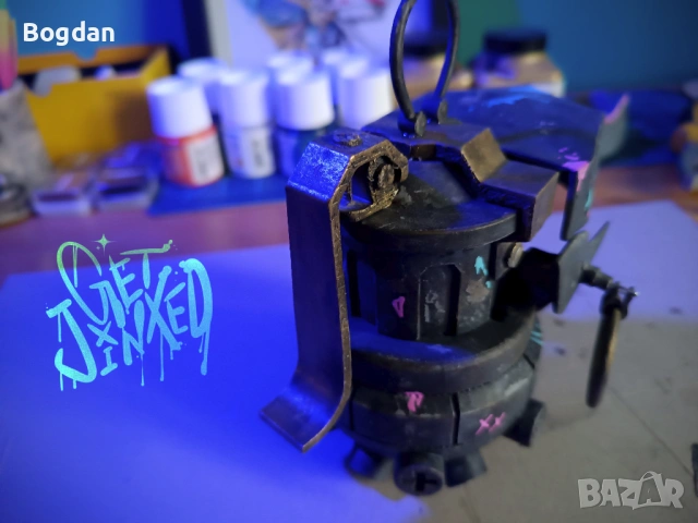 Arcane Jinx Cosplay Props Комплект Джинкс косплей елементи, снимка 7 - Колекции - 54124580