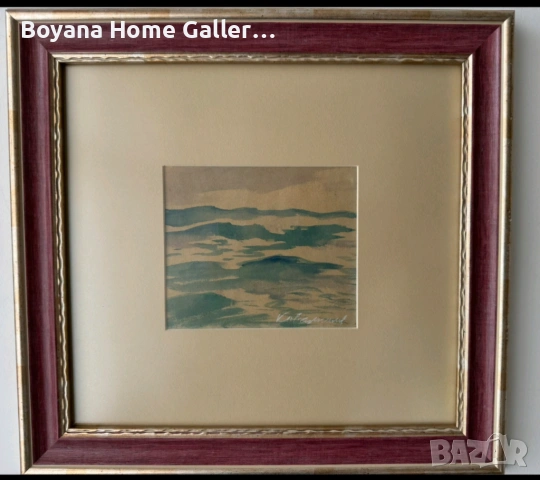 Стара Картина Христо Каварналиев, снимка 2 - Картини - 54298050