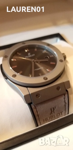 Нов мъжки Hublot , снимка 3 - Луксозни - 53106621
