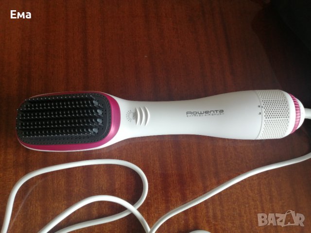 Продавам четка с горещ въздух за изправяне и изсушаване на коса Ровента , снимка 7 - Преси за коса - 37627719