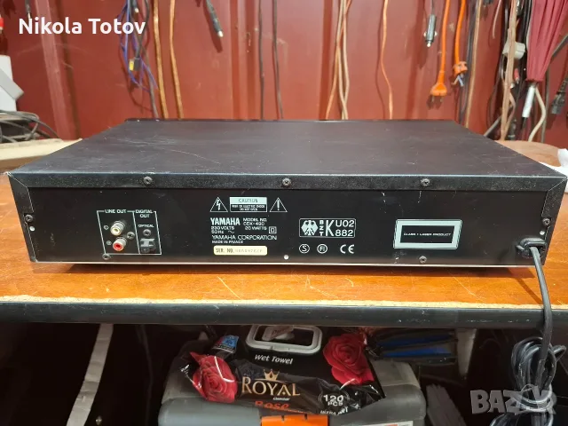 Продава се плеър Yamaha CDX-490. , снимка 5 - Ресийвъри, усилватели, смесителни пултове - 56136167