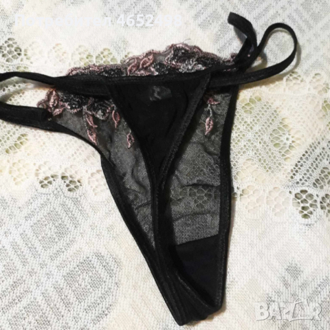 Бикини с розова Бродеря , снимка 2 - Бельо - 52481578