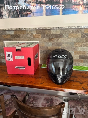 Каска Nolan N62 Mystic Flat Black , снимка 2 - Аксесоари и консумативи - 51993144