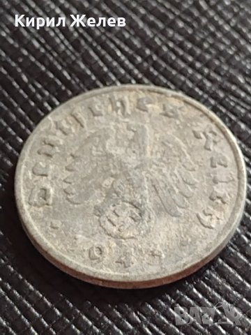 ЧЕТИРИ МОНЕТИ 1 райхспфенинг различни години НАЦИСТКА ГЕРМАНИЯ ТРЕТИ РАЙХ С СВАСТИКА 31577, снимка 7 - Нумизматика и бонистика - 38468182