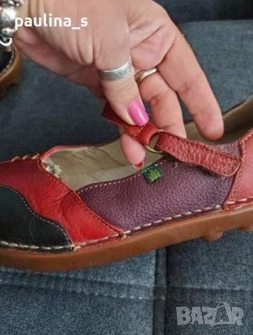 Два чифта / Естествен набук и кожа / Уникални обувки "El Naturalista" Brazil , снимка 14 - Дамски ежедневни обувки - 30222076