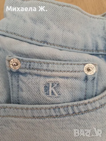 Нови къси дънкови панталони Calvin Klein , снимка 8 - Къси панталони и бермуди - 49389617