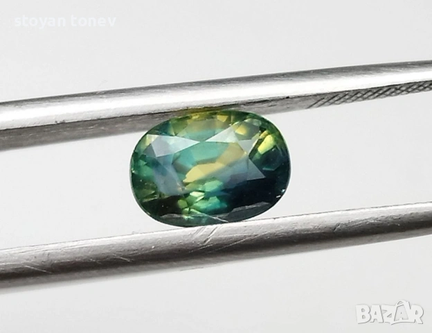 Рядък ненагряван многоцветен сапфир 1,41 карата! Сертификат!, снимка 9 - Други - 54197078