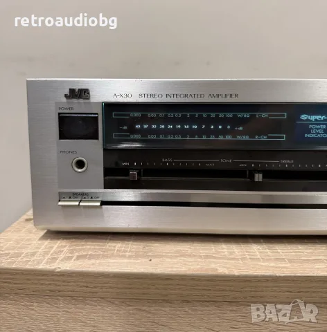 🔈Ретро интегриран усилвател JVC - A-X 30 - Made in Japan🔈, снимка 2 - Ресийвъри, усилватели, смесителни пултове - 56317571