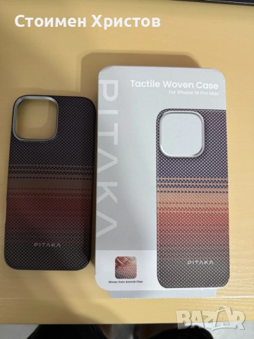 Pitaka кейсове Iphone 16 pro max, снимка 3 - Калъфи, кейсове - 56047480