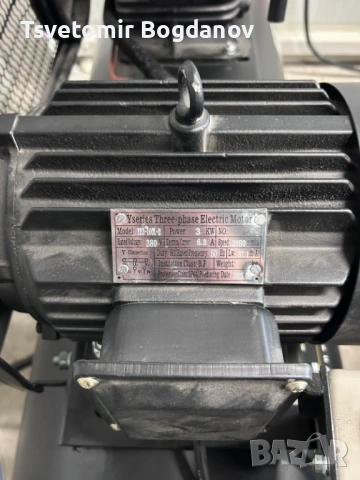 Компресор за въздух CIMEX - 200 л., 720 л./мин. / 3.0 kW ТРИФАЗЕН, снимка 6 - Други машини и части - 54095451