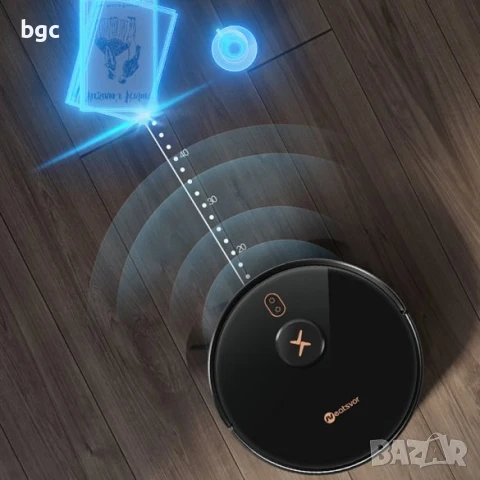 НОВ Робот прахосмукачка Neatsvor X600Pro, моп, навигация LiDAR, 6000Pa, 5200mAh, черен, снимка 4 - Прахосмукачки - 50470842