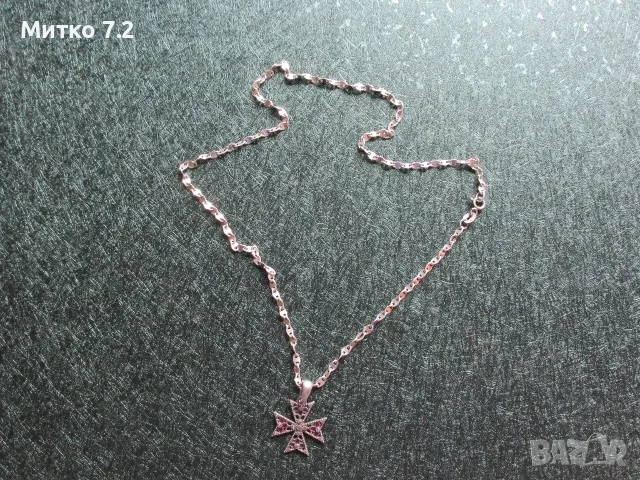 сребърен медальон - 13, снимка 3 - Колиета, медальони, синджири - 56144038
