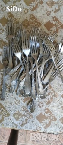 Лот алуминиеви 27 лъжици и 33 вилици, снимка 8 - Прибори за хранене, готвене и сервиране - 50846148