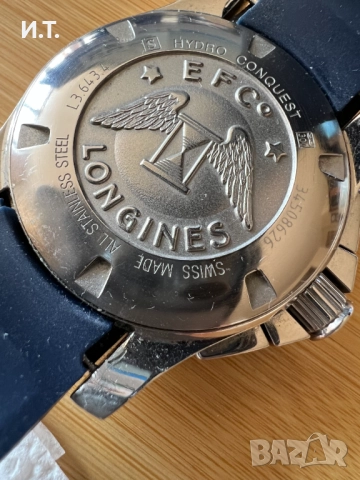 Longines Hydro Conquest . Коледно намаление до 24/12 -5%, снимка 6 - Мъжки - 51847596