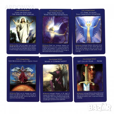 Archangel Michael Oracle - карти оракул на Дорийн Върчу , снимка 14 - Други игри - 37812955