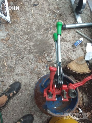 Комбиниран  1 инструмент за стягане на чембер лента, снимка 6 - Стяги - 37689548