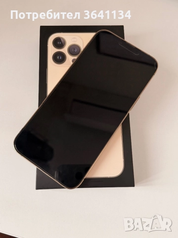 13 pro max 256GB Gold , снимка 2 - Apple iPhone - 52440124