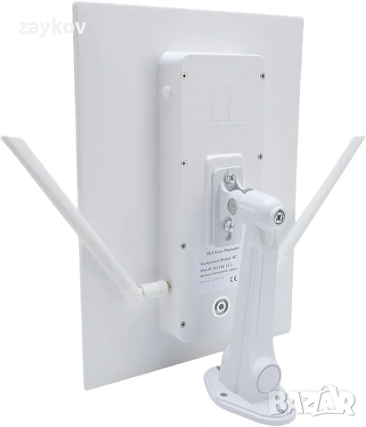 Соларен WiFi усилвател на сигнала за външна употреба, обхват от 107,5 м, 2.4G WiFi, снимка 5 - Друга електроника - 53327109