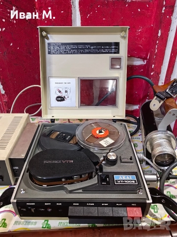 Видеорекордер Akai VT-100S , снимка 3 - Ресийвъри, усилватели, смесителни пултове - 52988326