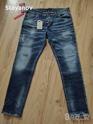 дънки Patriòt Jeans Uomo Regular Fit W40/54 -W36, снимка 8 - Дънки - 39953989