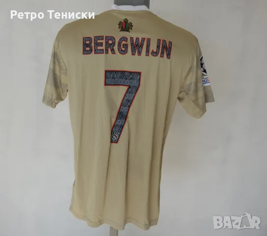 Тениска Ajax Amsterdam adidas — Мъже размер L Бежово (сезон 2022)