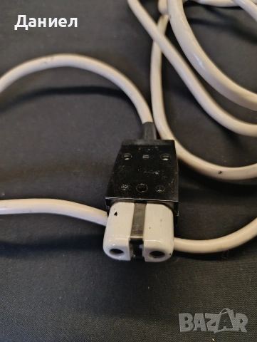 Кабел с ретро букса за електроуреди, снимка 2 - Антикварни и старинни предмети - 53310502