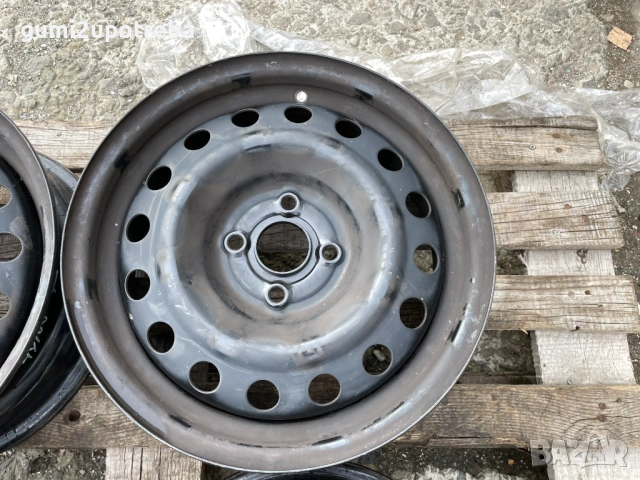 15 джанти 4х100 Kia Rio Picanto Suzuki Ignis Toyota Yaris Opel Agila Cruze 5,5J et36, снимка 5 - Гуми и джанти - 54057765