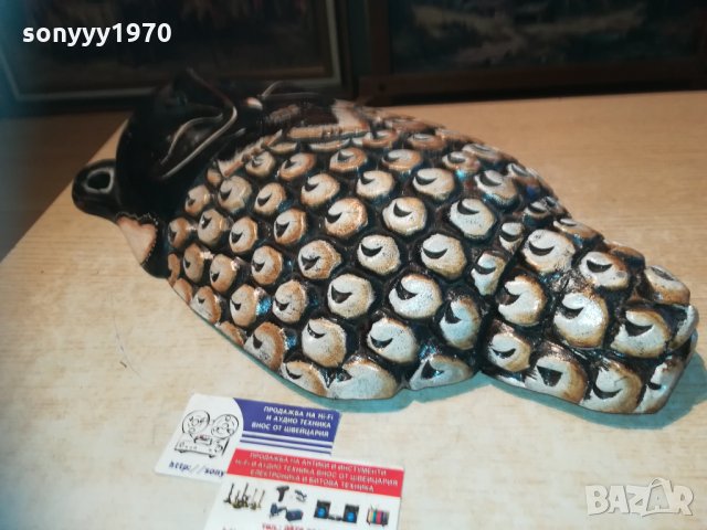 ГОЛЯМА маска стенна от дърво Буда декорирана 0311202206, снимка 9 - Колекции - 30664495