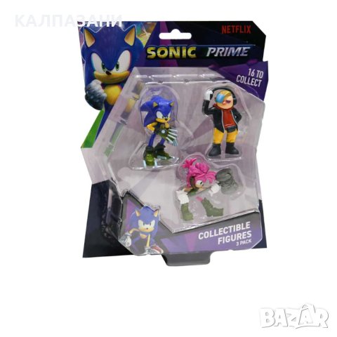Sonic Prime 3 Колекционерски фигури SON2020, снимка 2 - Фигурки - 42791505
